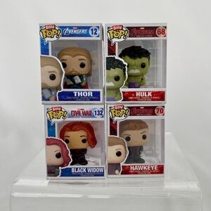 Funko Bitty POP! Marvel Infinity Saga Avengers Figures NWOB